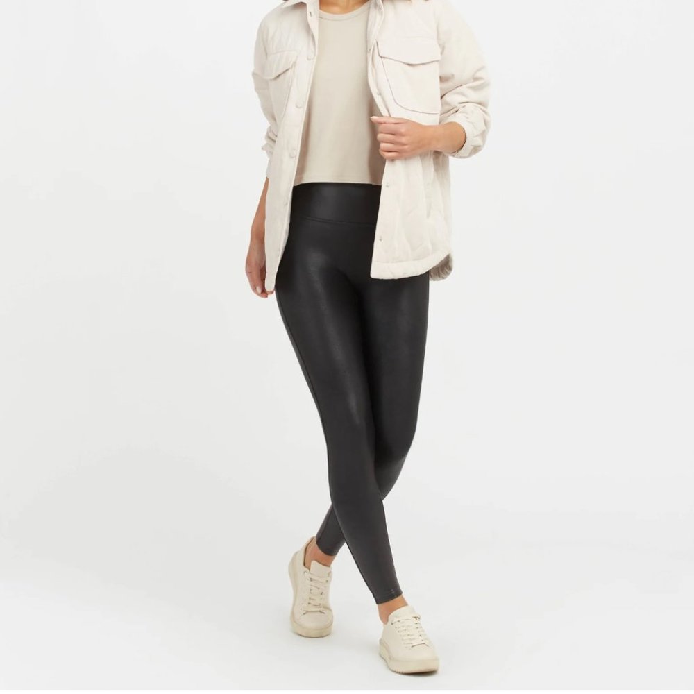 Spanx Faux Leather Leggings